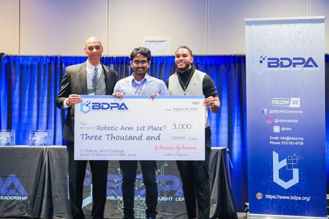 BDPA Robotics students at work